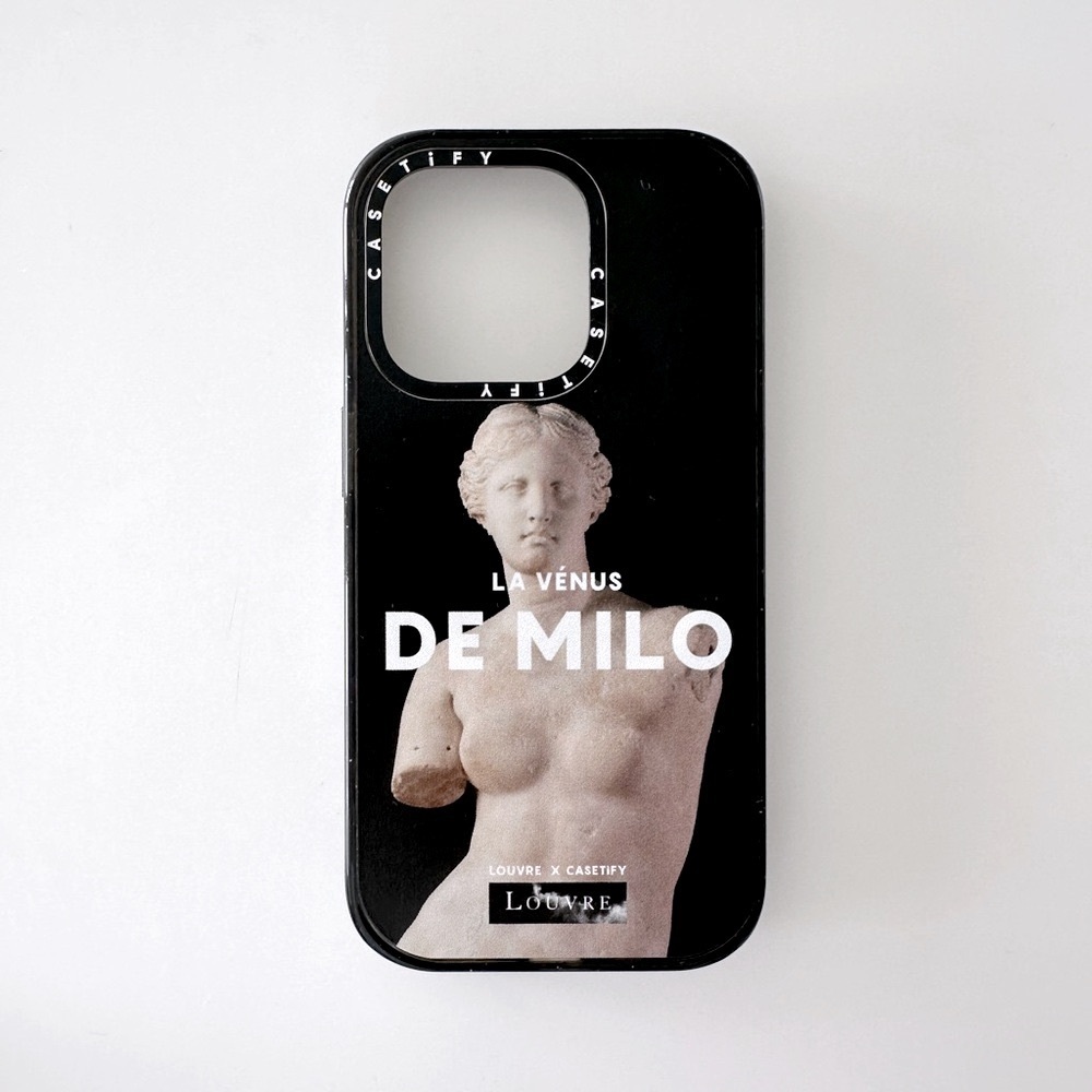 Louvre x CASETIFY La Vénus De Milo Impact iPhone 14 Pro case